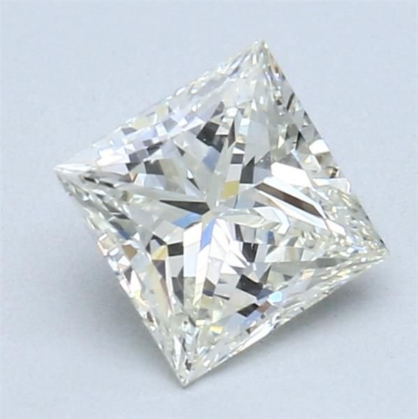 1.09ct J VS2 Rare Carat Ideal Cut Princess Diamond