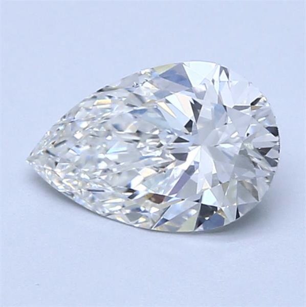 1.17ct F VS2 Rare Carat Ideal Cut Pear Lab Grown Diamond