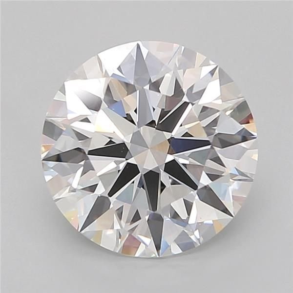 4.02ct F VS1 Rare Carat Ideal Cut Round Lab Grown Diamond