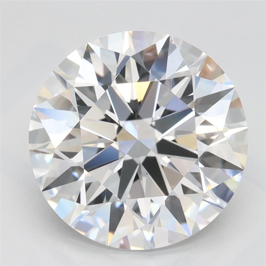 3.29ct D VVS1 Rare Carat Ideal Cut Round Lab Grown Diamond
