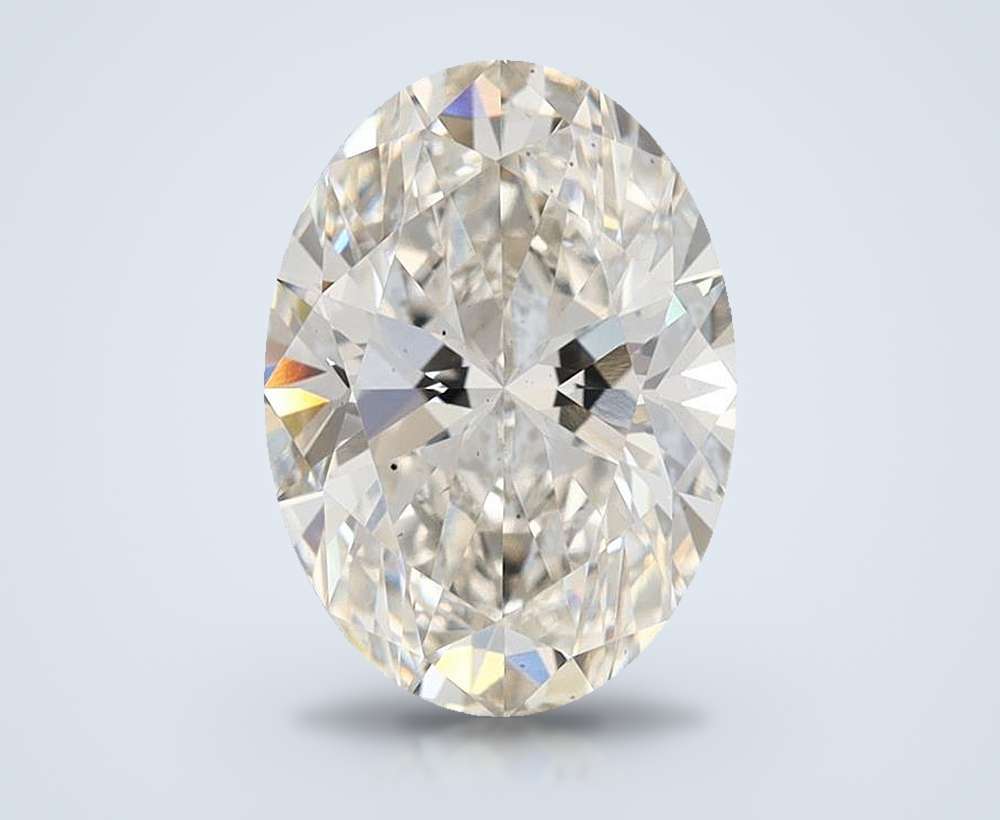 2.55 Carat Oval Lab Diamond