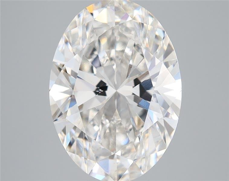 5.09ct F SI1 Rare Carat Ideal Cut Round Lab Grown Diamond