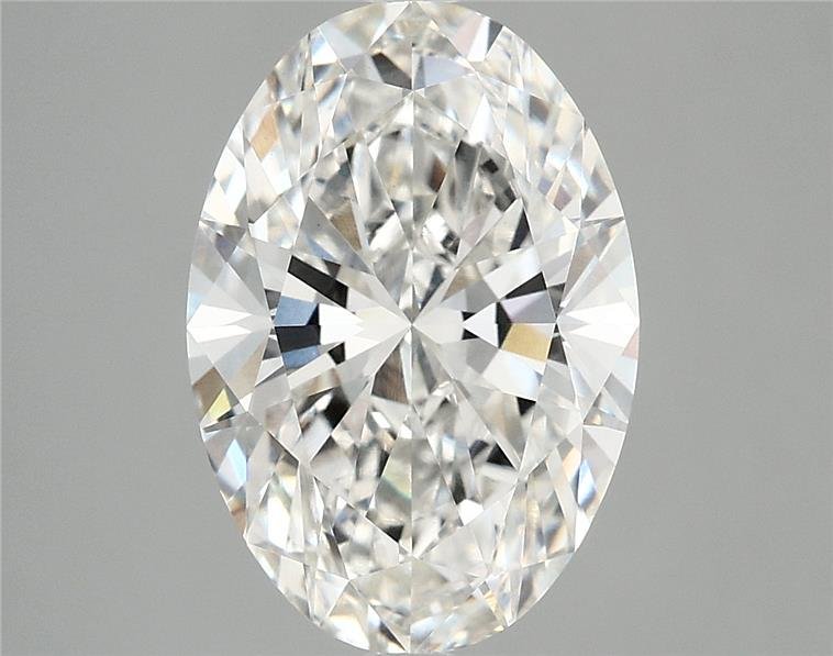3.91 Carat Oval Lab Diamond