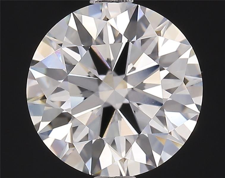 3.21ct I VVS2 Rare Carat Ideal Cut Round Lab Grown Diamond