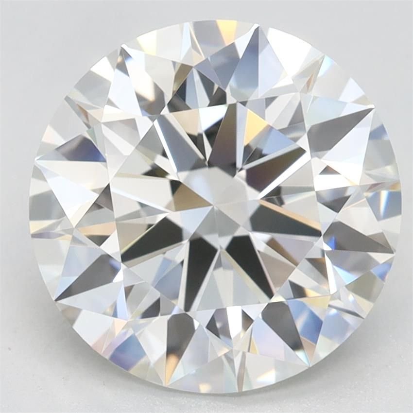 3.28ct G IF Rare Carat Ideal Cut Round Lab Grown Diamond