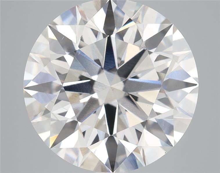 6.74ct G VS2 Rare Carat Ideal Cut Round Lab Grown Diamond