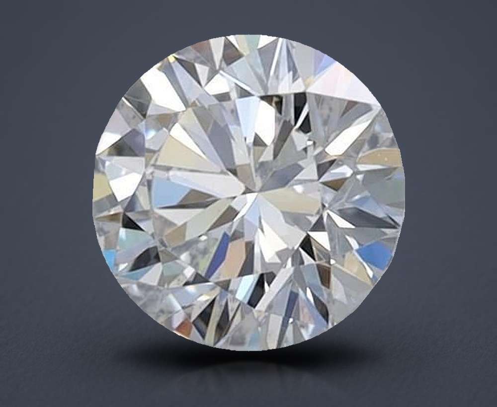 0.42 Carat Round Natural Diamond