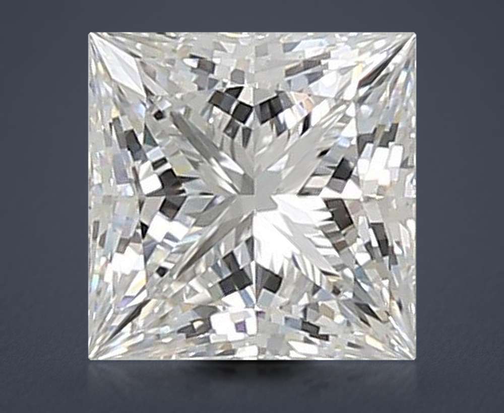 1.36 Carat Princess Lab Diamond