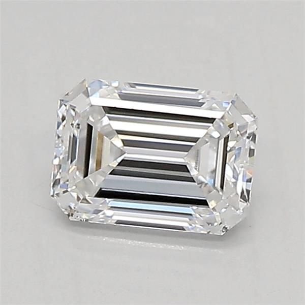 0.72ct D VS2 Rare Carat Ideal Cut Emerald Lab Grown Diamond