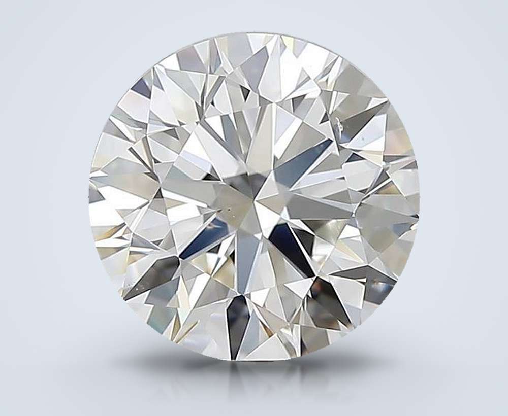 2.50 Carat Round Natural Diamond