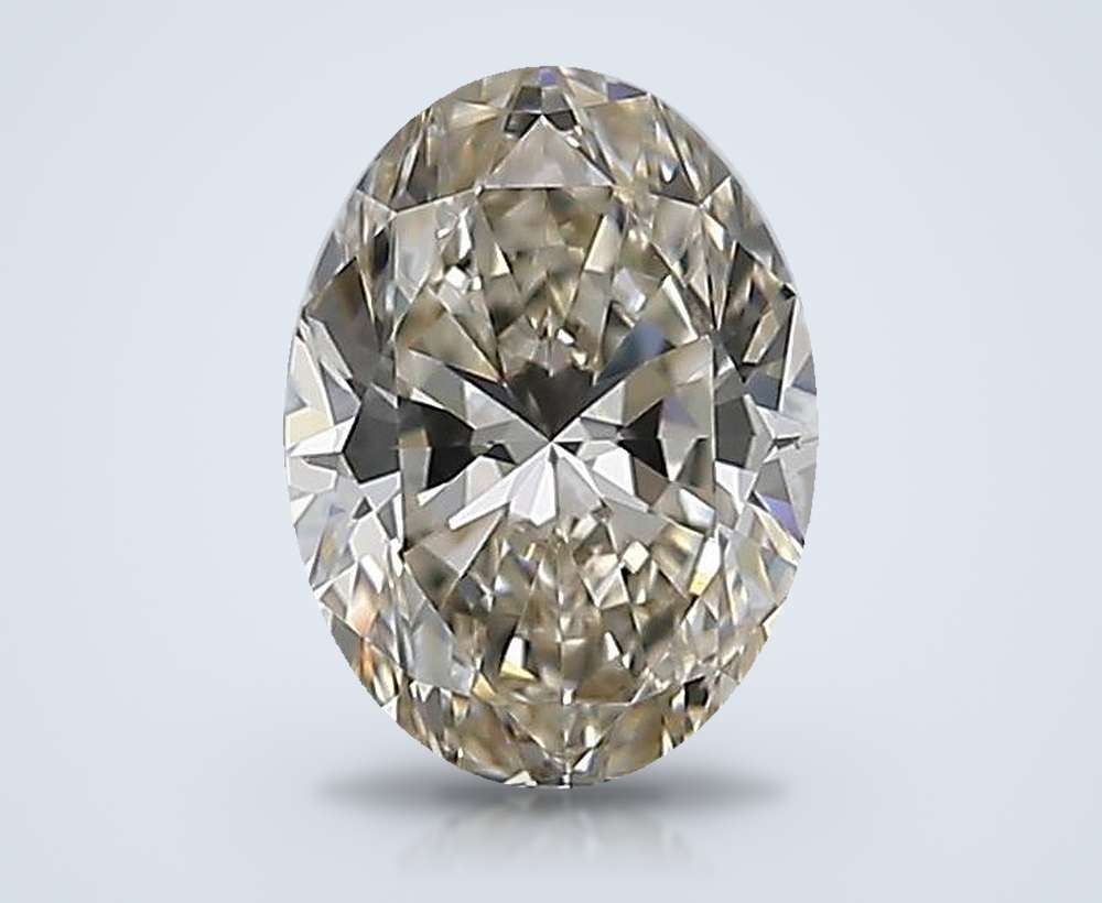 0.90 Carat Oval Natural Diamond