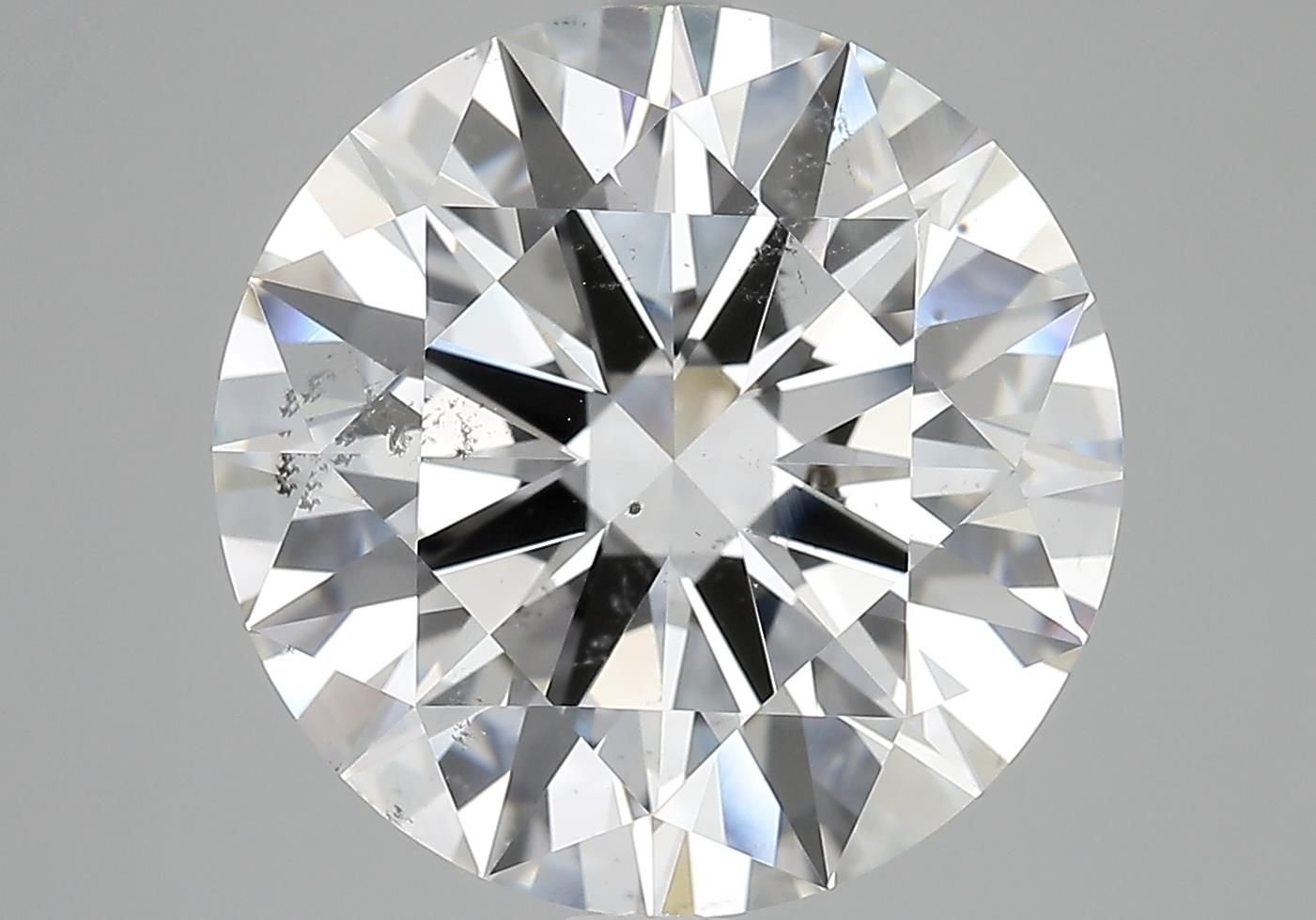 10.02ct H SI2 Rare Carat Ideal Cut Round Diamond