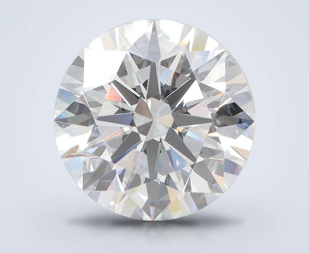 4.60 Carat Round Lab Diamond