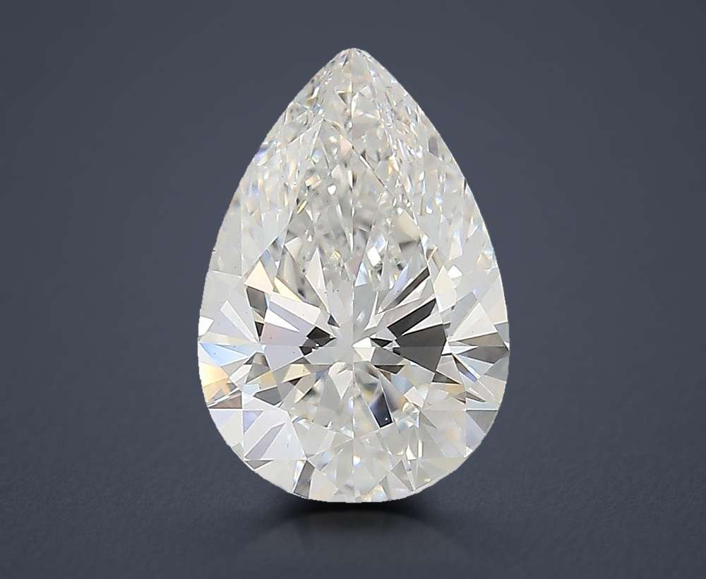 2.55 Carat Pear Lab Diamond