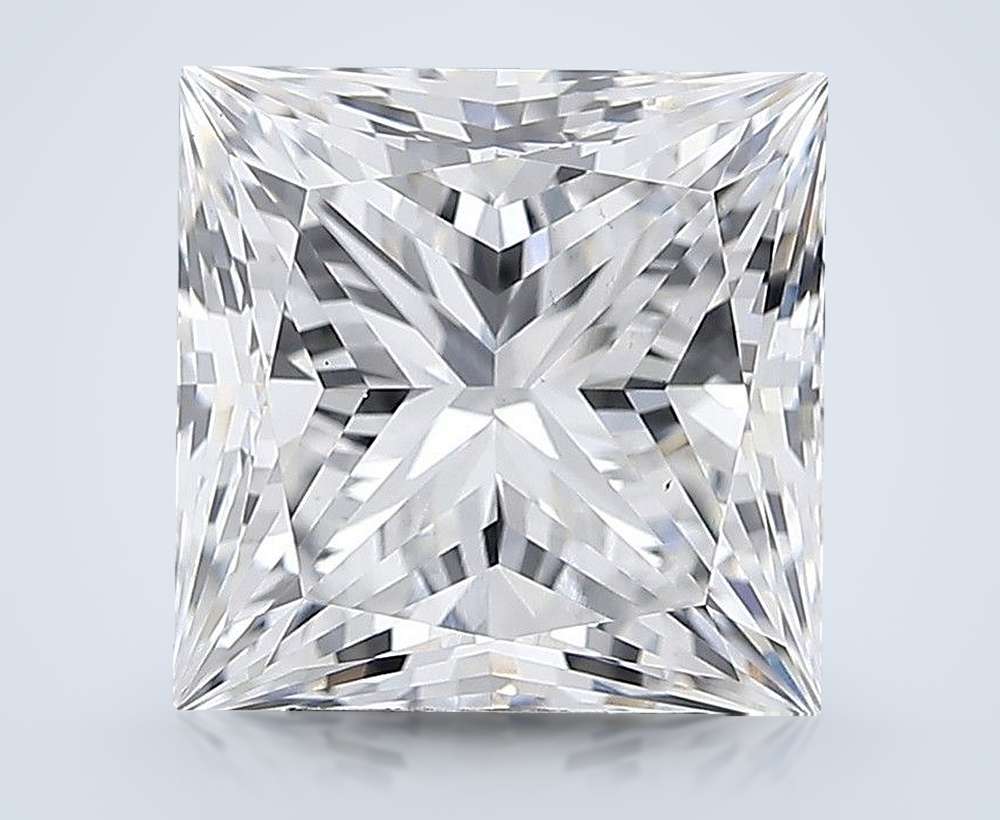 3.93 Carat Princess Lab Diamond