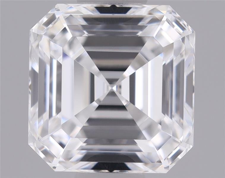 0.82ct D VVS1 Rare Carat Ideal Cut Asscher Lab Grown Diamond