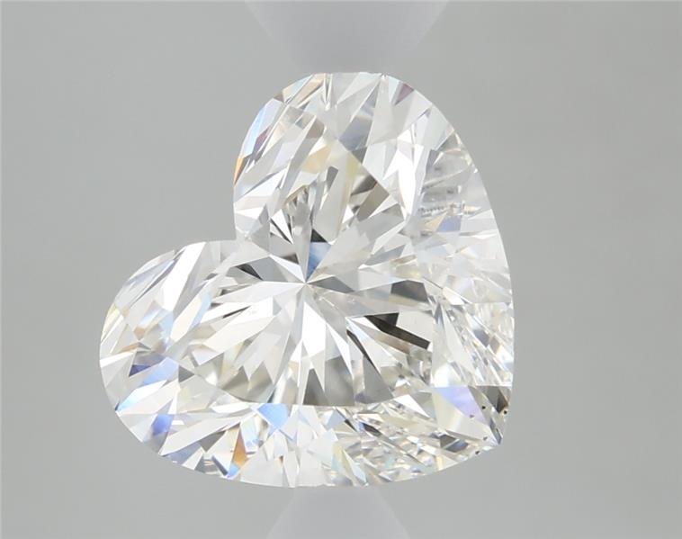 2.09ct F VS1 Rare Carat Ideal Cut Heart Lab Grown Diamond