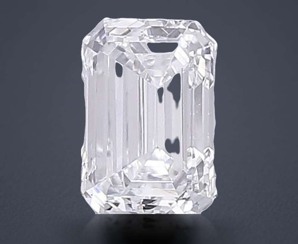 0.41 Carat Emerald Lab Diamond