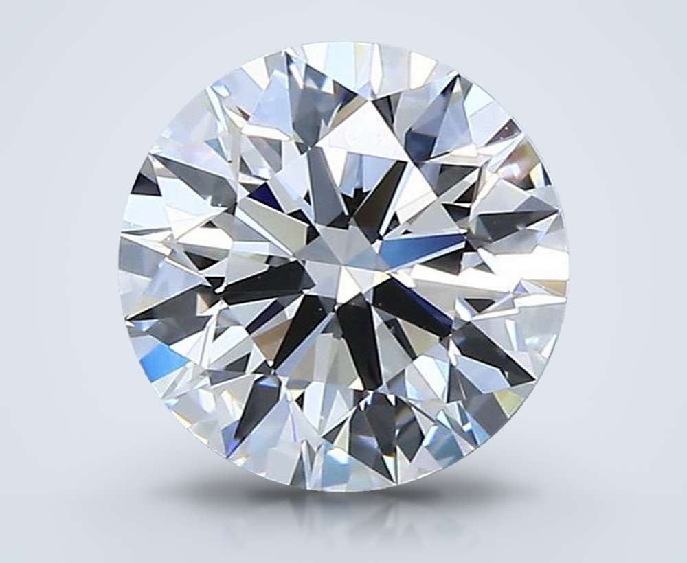 1.63 Carat Round Natural Diamond