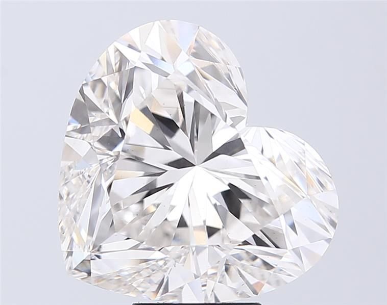 10.03ct F VS2 Very Good Cut Heart Lab Grown Diamond