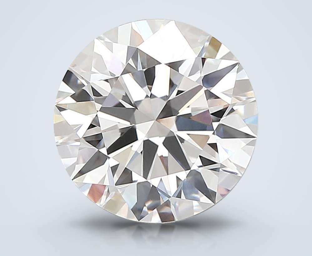 4.04 Carat Round Lab Diamond