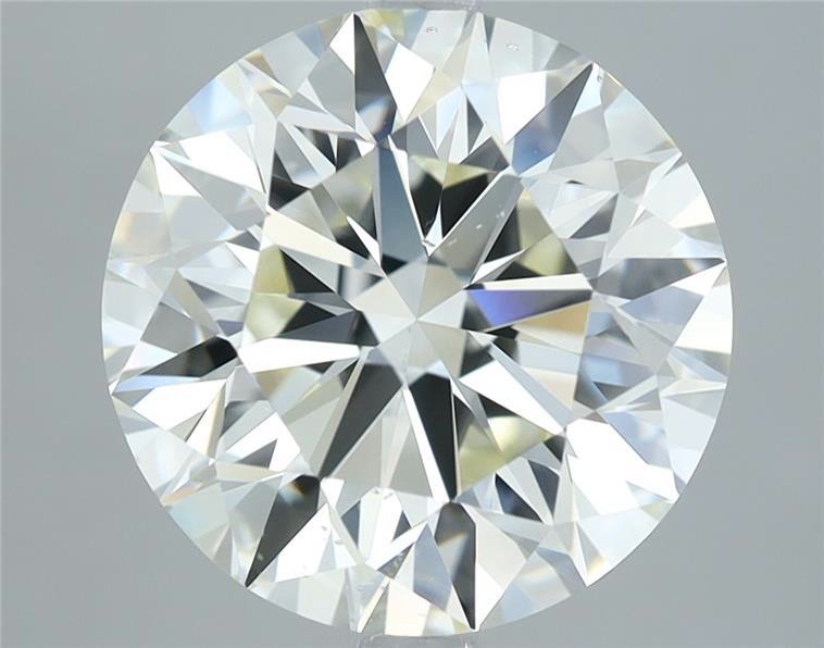 5.01ct J SI1 Excellent Cut Round Diamond