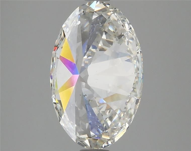 3.31ct H SI1 Rare Carat Ideal Cut Oval Lab Grown Diamond