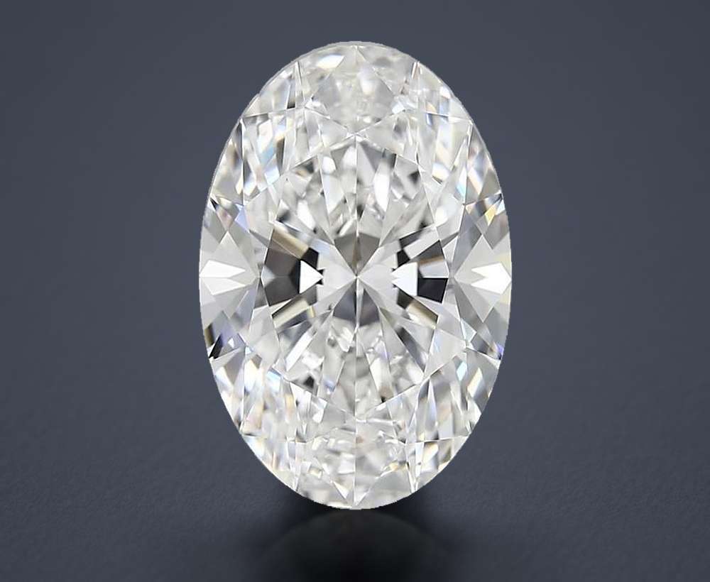 6.20 Carat Oval Lab Diamond