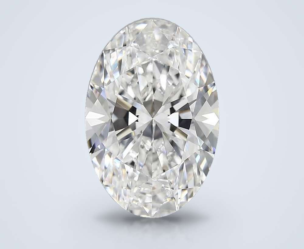 6.20 Carat Oval Lab Diamond
