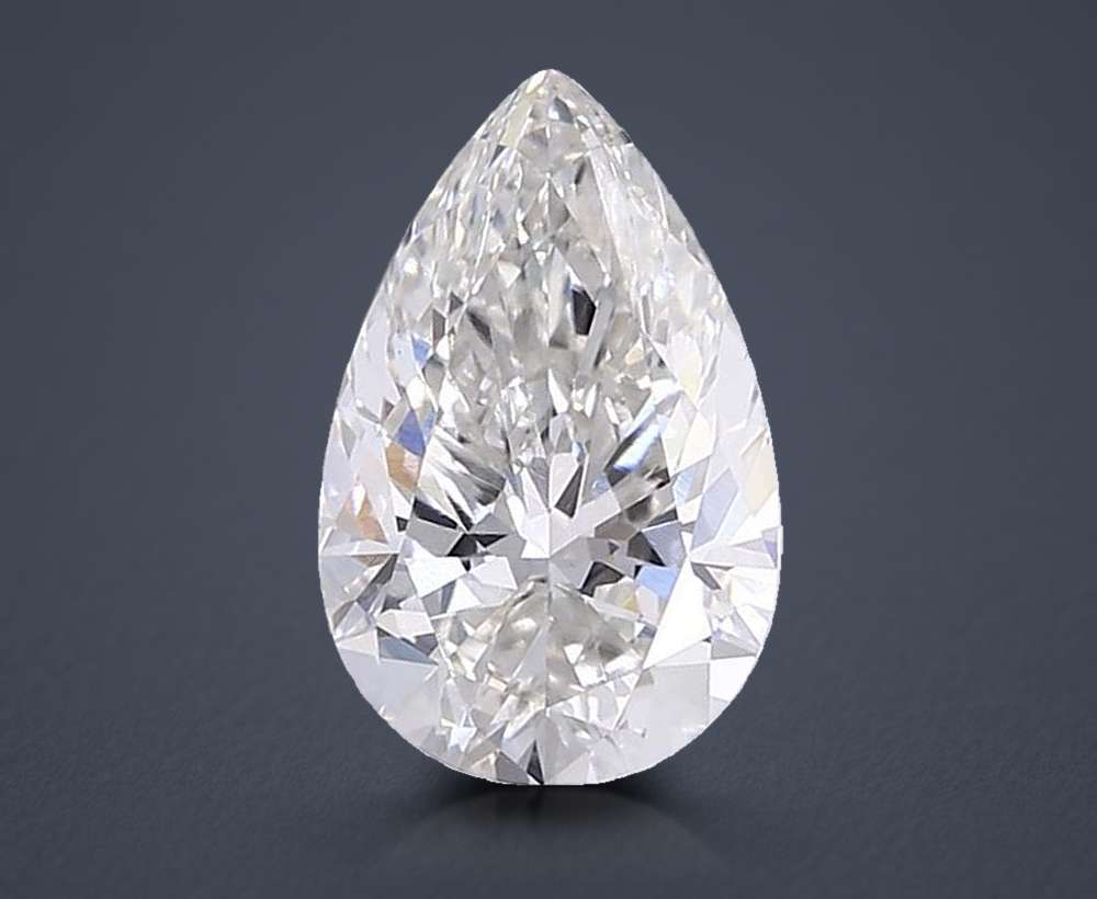 4.07 Carat Pear Lab Diamond