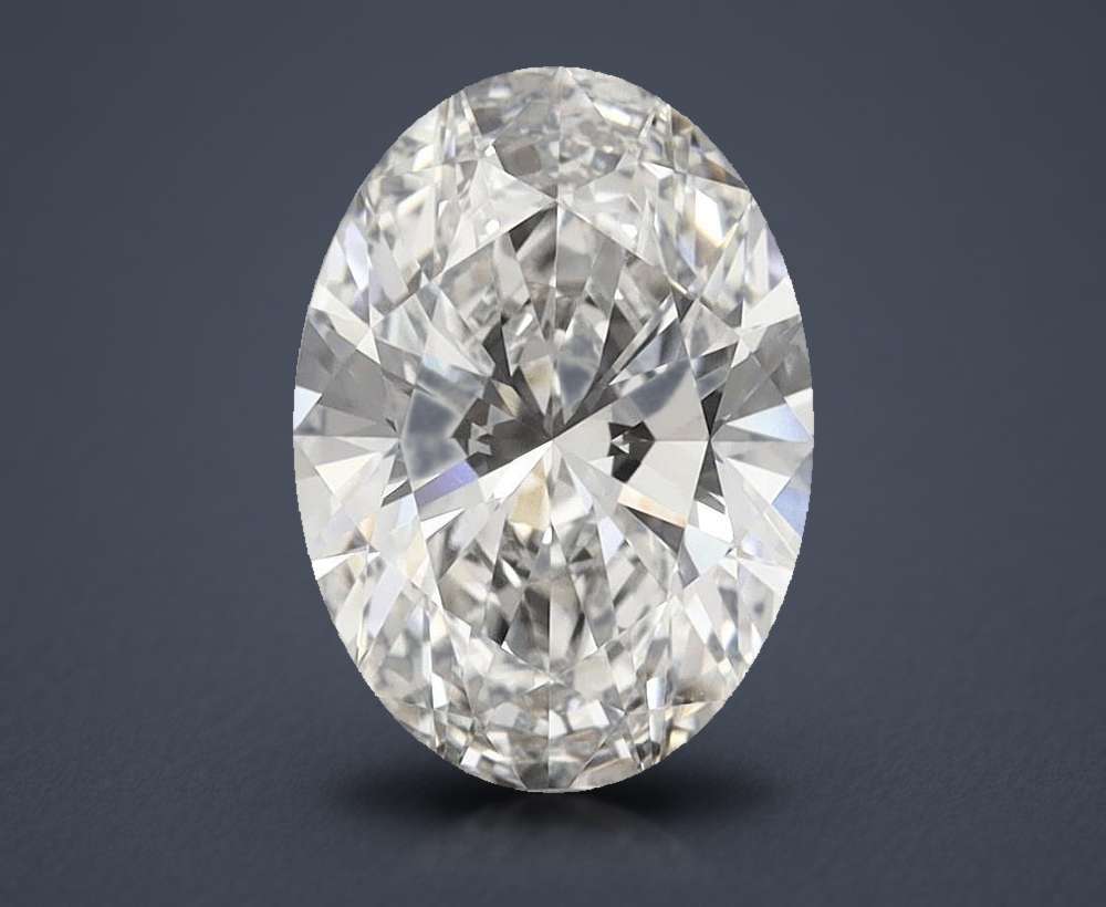 3.13 Carat Oval Lab Diamond