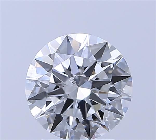 1.72ct D SI2 Rare Carat Ideal Cut Round Diamond