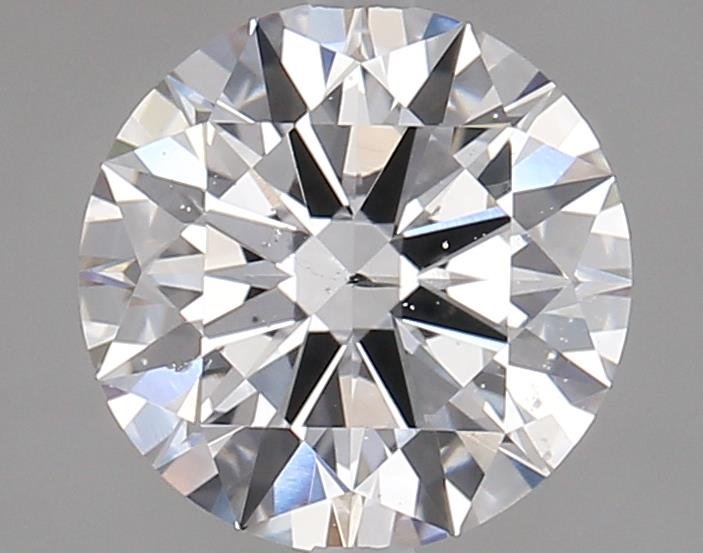 2.09ct D SI2 Rare Carat Ideal Cut Round Diamond