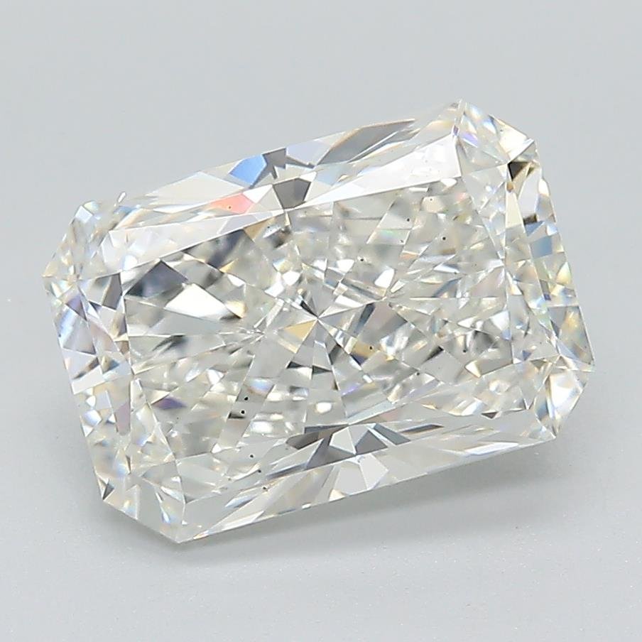 3.00ct G VS2 Rare Carat Ideal Cut Radiant Lab Grown Diamond