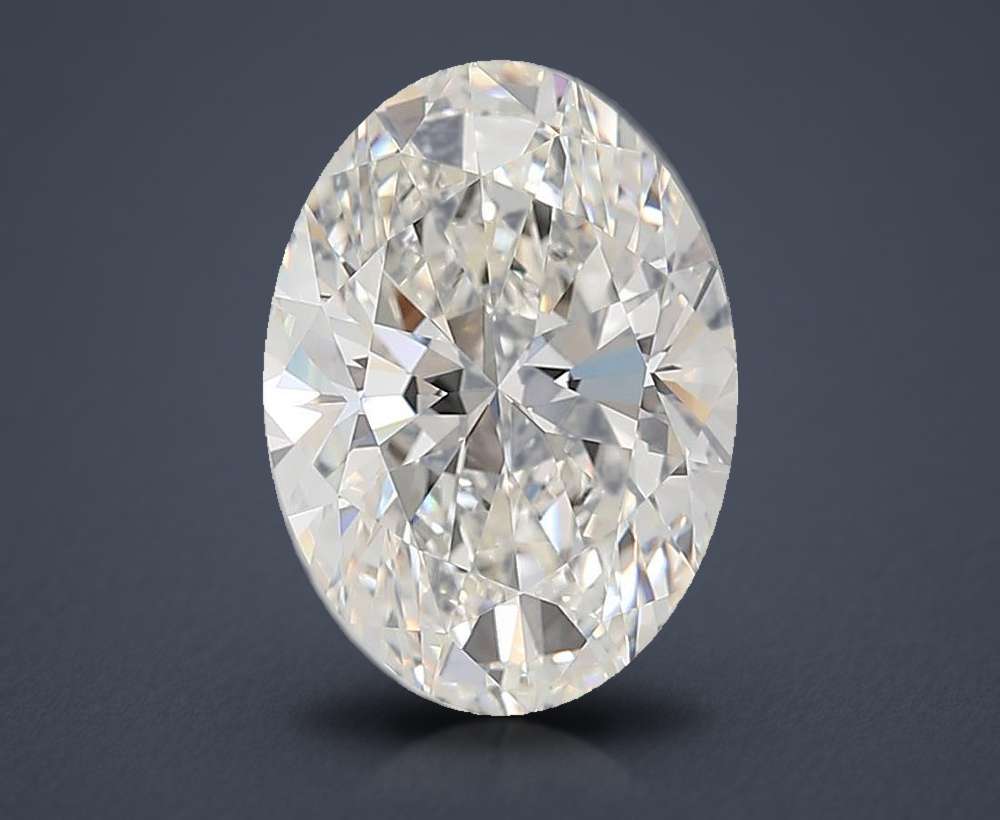 7.01 Carat Oval Lab Diamond