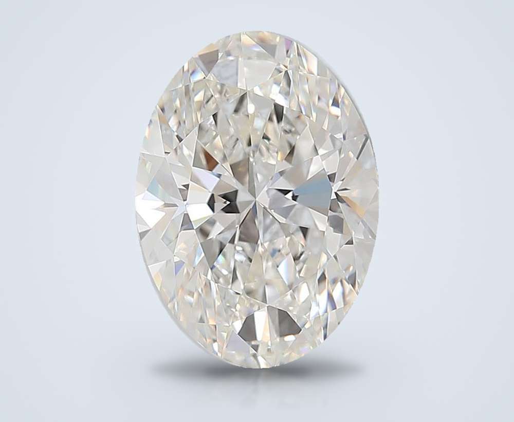 7.01 Carat Oval Lab Diamond