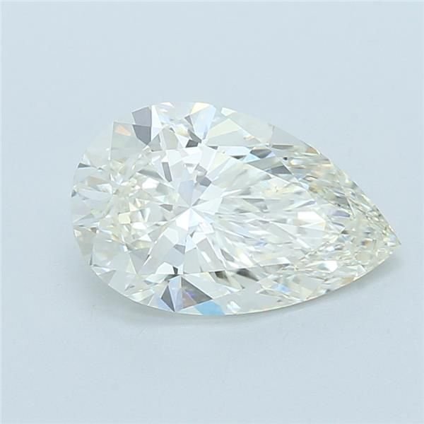 3.24ct I VVS2 Rare Carat Ideal Cut Pear Lab Grown Diamond