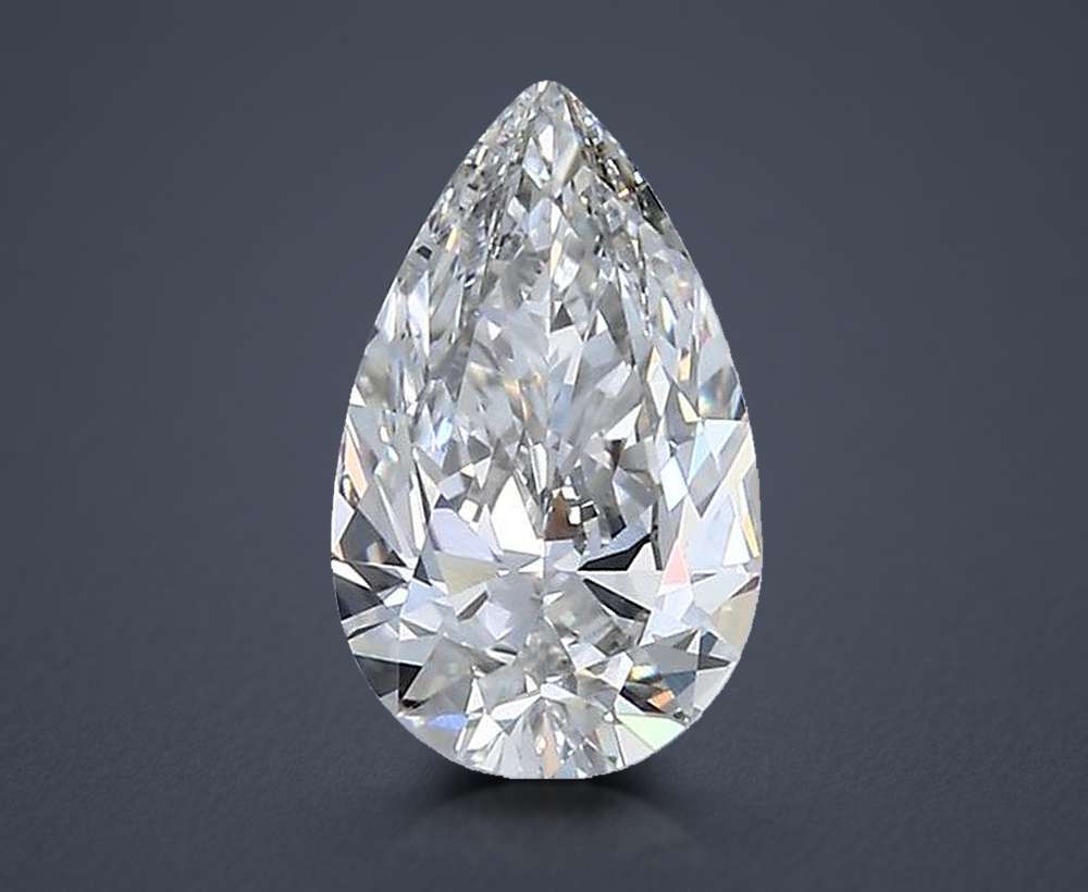 1.23 Carat Pear Lab Diamond
