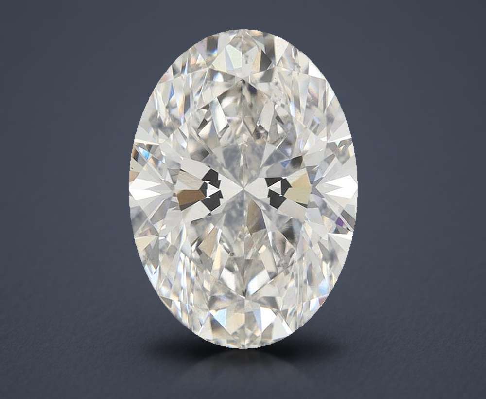 5.38 Carat Oval Lab Diamond