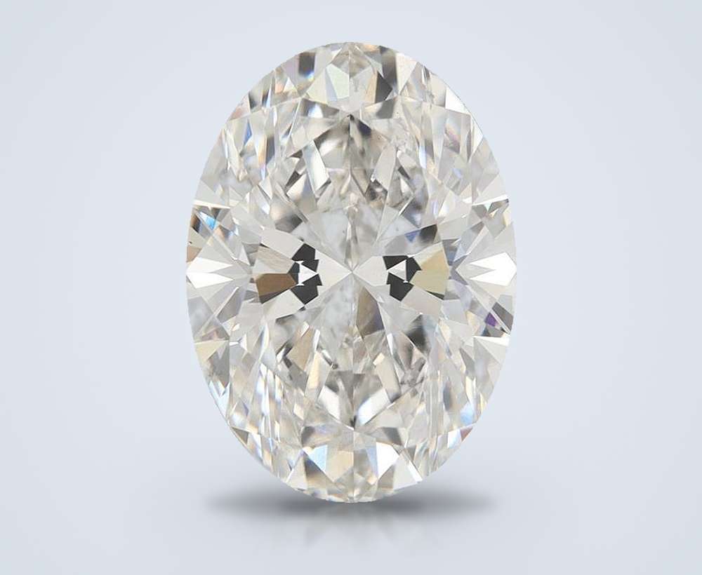 5.38 Carat Oval Lab Diamond