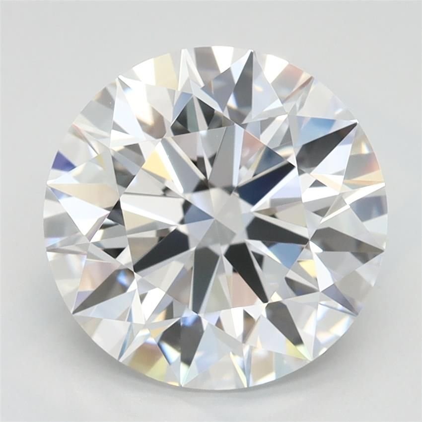 3.20ct D VVS1 Rare Carat Ideal Cut Round Lab Grown Diamond