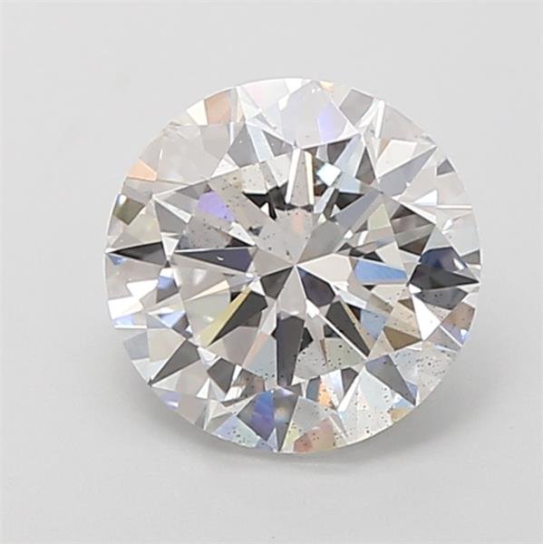 2.00ct F SI1 Very Good Cut Round Lab Grown Diamond