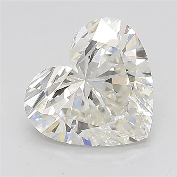 1.51ct H VVS2 Very Good Cut Heart Lab Grown Diamond