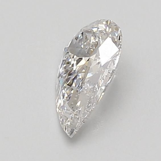 0.85ct F SI1 Rare Carat Ideal Cut Pear Lab Grown Diamond