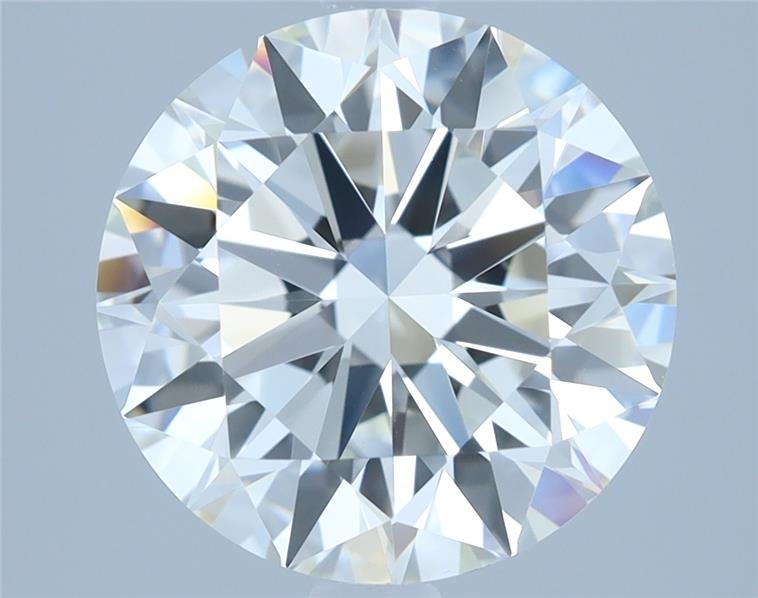 3.10ct H VVS2 Rare Carat Ideal Cut Round Diamond