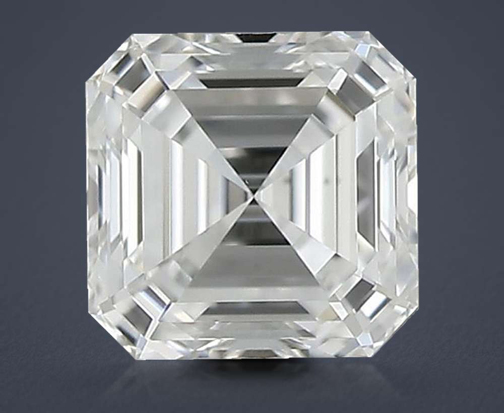 0.50 Carat Asscher Natural Diamond