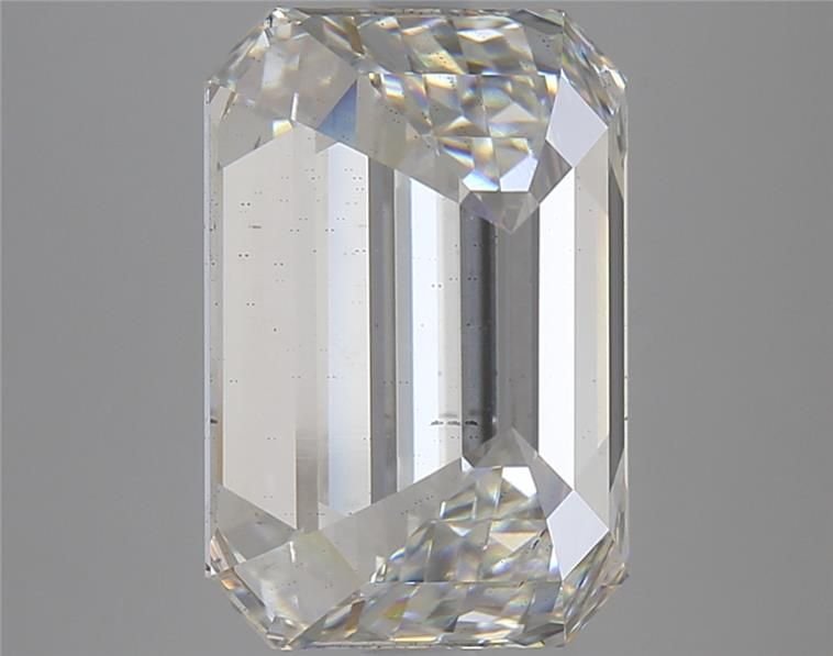 7.35ct G VS2 Rare Carat Ideal Cut Emerald Lab Grown Diamond