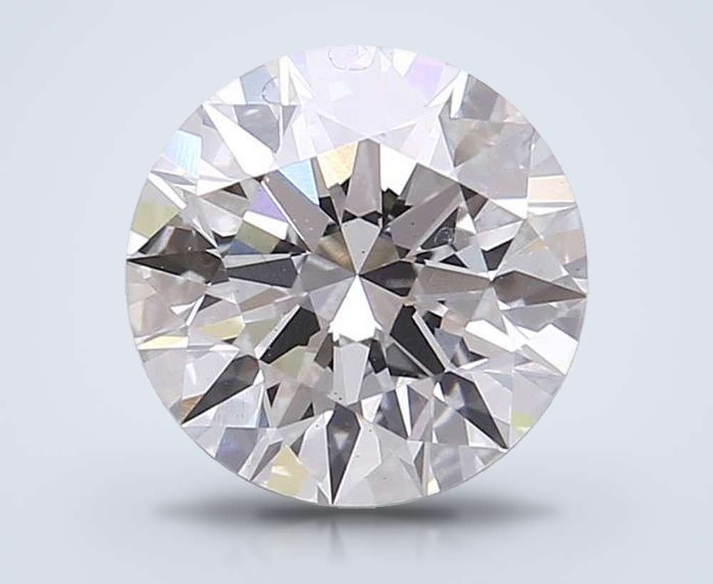 2.72 Carat Round Lab Diamond