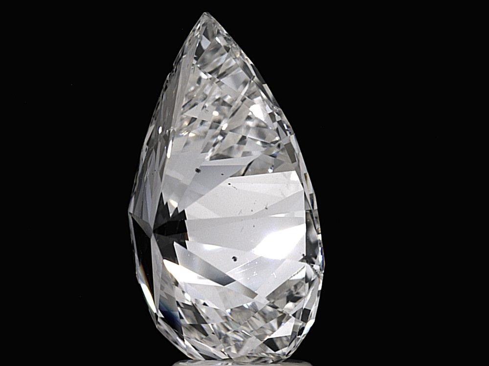 6.01ct F SI2 Very Good Cut Pear Diamond