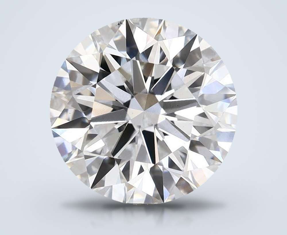 3.81 Carat Round Lab Diamond